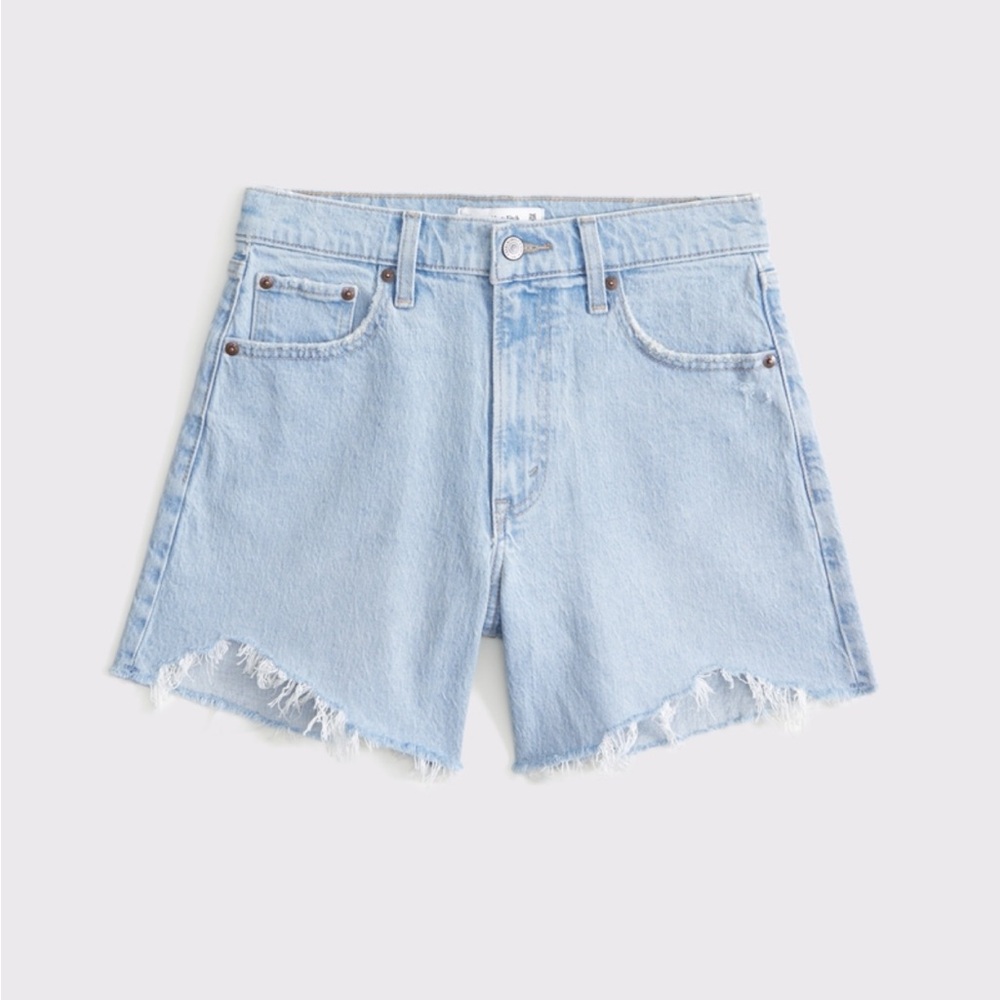 Abercrombie high rise dad short